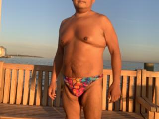 Bikini pics by the pier. Would you like to fondle me? 1 of 20