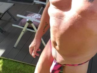 Bulge Thong in the Sunshine 7 of 8