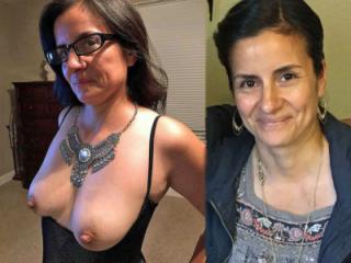 Dressed and undressed. 2 of 8