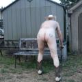 Just enjoying being nude