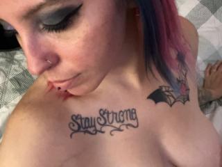 New hair color and feeling horny 1 of 15