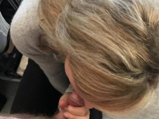 Giving head to a friend 9 of 11