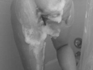 Teasin daddy from shower 1 of 8