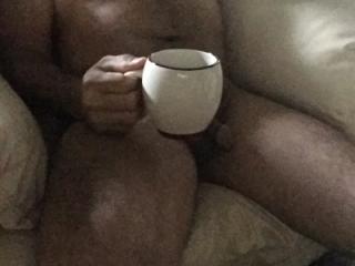 Relaxing, morning coffee... 5 of 6