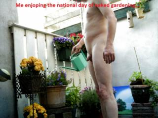 International day of naked gardening