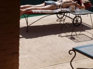 Sneaky pics of the wife sunbathing 2 of 8