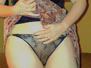 showing my tits and panties 1 of 4
