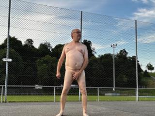 nude on a bridge in baden 14 of 20