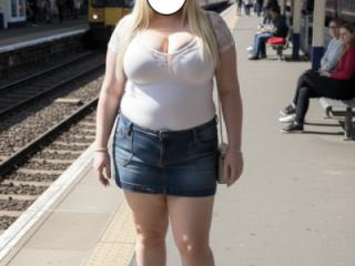 Chubby train ride