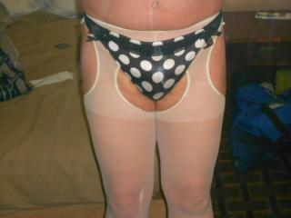Panties and white hose 6 of 17
