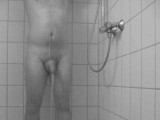 taking a shower 3 of 5