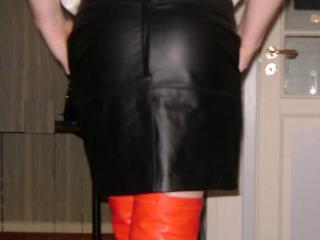 My New Skirt & Boots 3 of 7