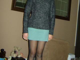 Green mini skirt 18 of 18