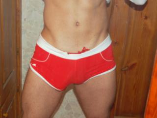 My New Red Shorts 4 of 7