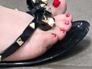 Misc red and pink toes and tattoos 2 of 7