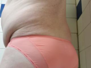 Peach colored panties 1 of 4