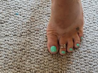 Teal toes 4 of 10