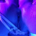 Black light lingurie play and sex