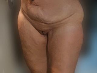 Curvy Mature Blonde Gilf 3 of 8