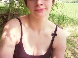 I wanted him to fuck me outdoors, but he was too shy 4 of 15