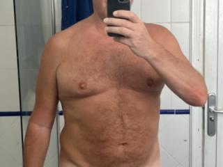 Naked in the bathroom 2 of 6