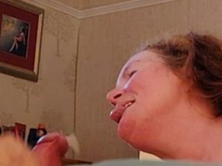 Sexy milf taking my cum 4 of 13