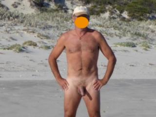 Happiest nude at the beach