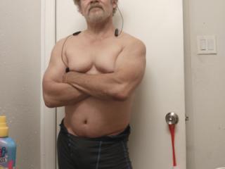 I'm flexing my small muscle before bedtime 1 of 12