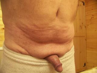 Before shower precum and after shower smooth 6 of 7