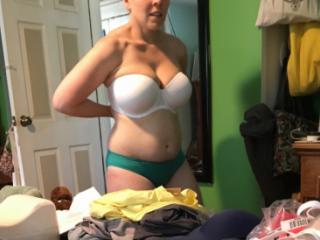 White bra tryout 5 of 8