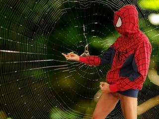 Trying to catch you in my web