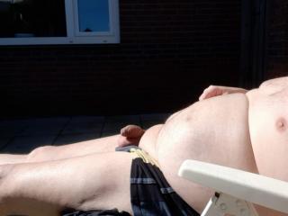 Sunbathing outside for the first time this year 2 9 of 16