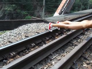 Train tracks are fun