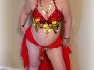 Belly Dancer Red Outfit 2 of 5