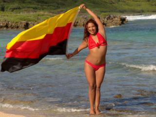 Martha (32) Celebrating German Day on Guam 18 of 20