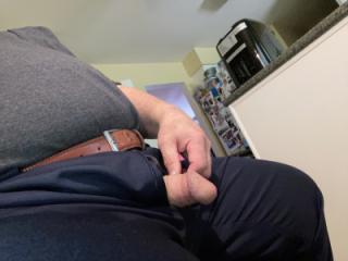 Enjoying my cock on a Friday 6 of 6