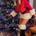 Legs in Her Santa Suit!