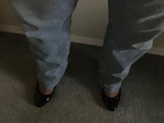 Jeans heels and hose 4 of 7