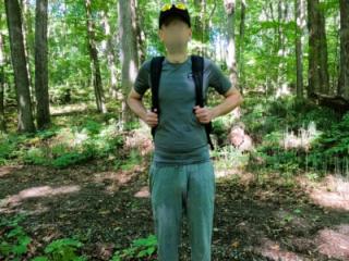 A little walk in nature with Steven and....flashing lol 2 of 10