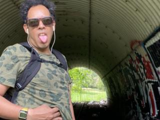 A nude scene and a flash pee under the bridge. 6 of 7