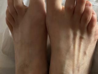 Would you cum on my wifes feet? 1 of 9