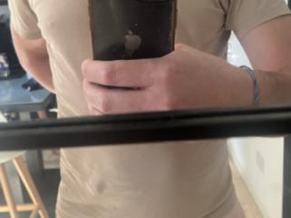 Who likes a nice horny cock in the morning? 1 of 7