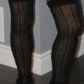 Knitted Dress and Stockings