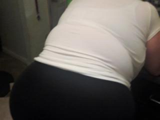 bbw wife from behind