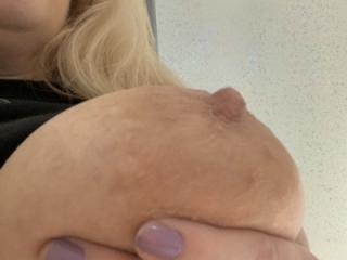 Close up big tits and nipples