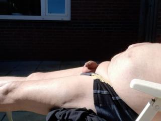 Sunbathing outside for the first time this year 1 12 of 15