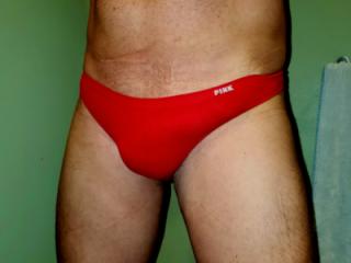Red thong Pink 4 of 8