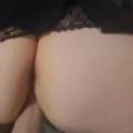 Wife backing onto her dildo
