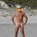 Happiest nude at the beach