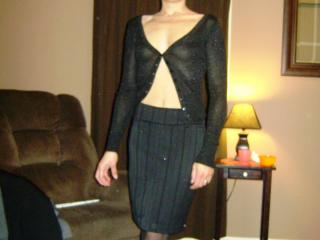 Sexy black mini dress 18 of 19